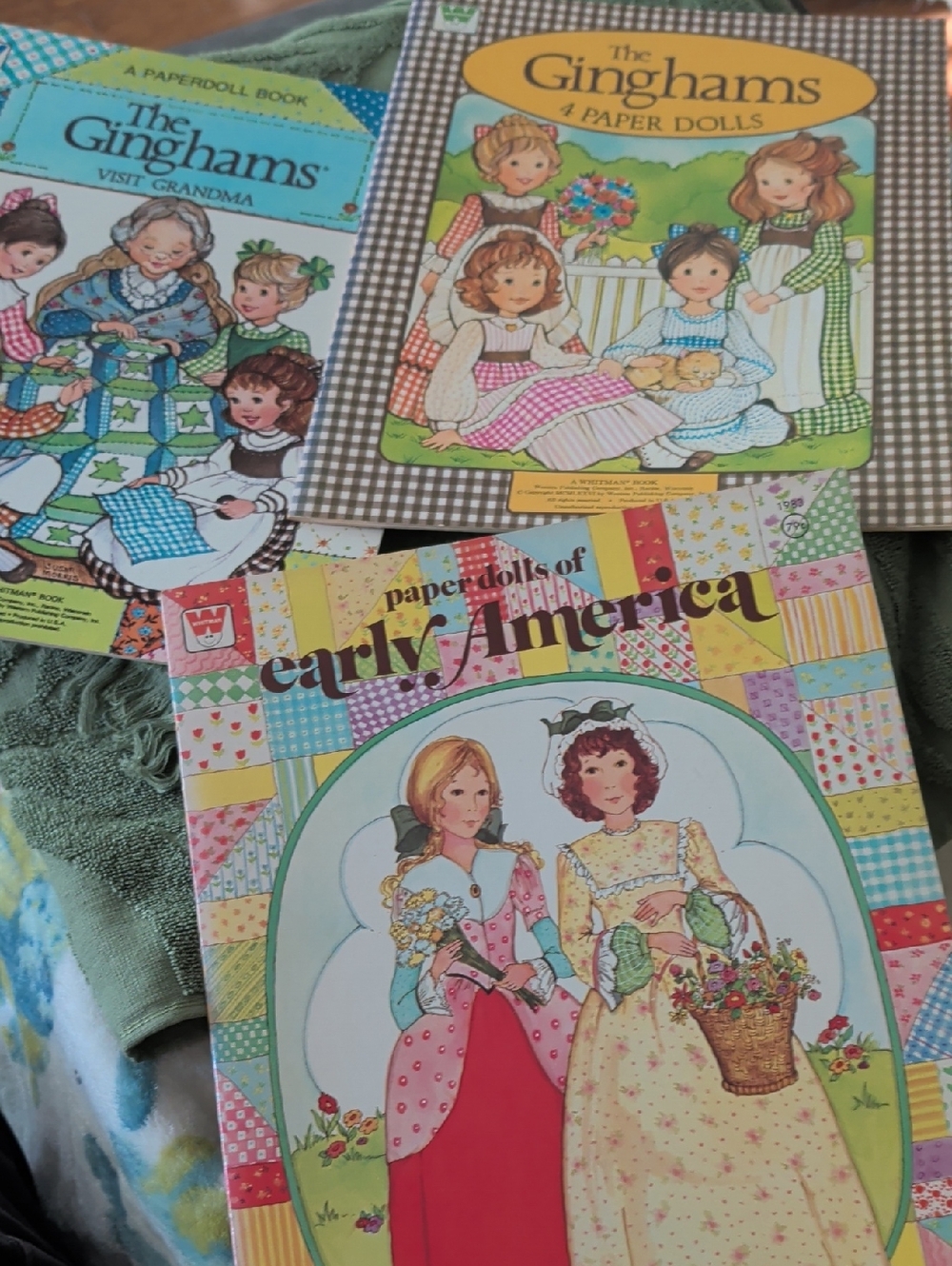 The Ginghams Paper Dolls & Early America Paper Dolls - Multi-Color